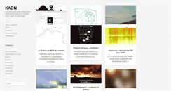 Desktop Screenshot of kaon.org