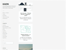 Tablet Screenshot of kaon.org